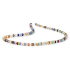 4.5-5mm Multi Gemstone Faceted Rondelle Beads 16 inch 142 pieces - Beadsofcambay.com