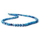 4.5-8mm Afghanite Plain Round Beads 18 inch 74 pieces AAA - Beadsofcambay.com