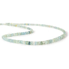 4.5mm Multi Color Beryl Faceted Hishi 15 inch 220 beads AAA - Beadsofcambay.com