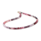 4.5mm Multi Color Spinel Faceted Rondelles 13 inch 124 beads AA - Beadsofcambay.com