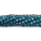 4.5mm Mystic Blue Topaz Micro Faceted Cube Beads 12 inch 70 pieces - Beadsofcambay.com