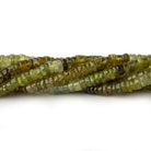 4.5mm Shaded Grossular Garnet plain heshi beads 14 inch 175 pieces - Beadsofcambay.com