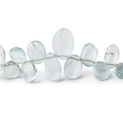 4.5x3-13x9mm Aquamarine Plain Freeshape Beads 6.5 inch 38 pieces - Beadsofcambay.com