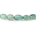 4.5x4-11x7mm Zambian Emerald plain nugget beads 18 inch 64 pieces A - Beadsofcambay.com