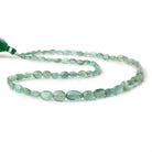 4.5x4-11x7mm Zambian Emerald plain nugget beads 18 inch 64 pieces A - Beadsofcambay.com