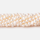 4.5x4mm Cream Baroque Freshwater Pearls Set of 12 Strands - Beadsofcambay.com