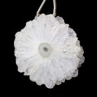 48x48mm Solar Quartz Plain Slice Bead 1 piece - Beadsofcambay.com
