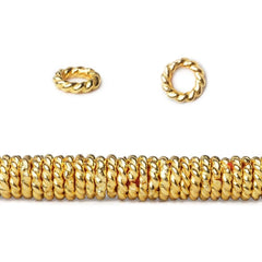 22kt Gold plated Copper Spacers