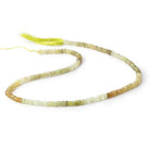 4mm Grossular Garnet Faceted Rondelles 14.5 inch 139 Beads - Beadsofcambay.com