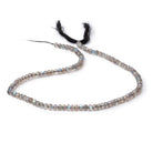 4mm Labradorite Micro Faceted Rondelle Beads 13.5 inch 114 pieces AAA - Beadsofcambay.com