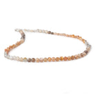 4mm Multi Color Moonstone checkerboard calibrated faceted coins 12.5 inch 85 beads AAA - Beadsofcambay.com