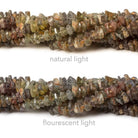 4mm Multi Color Sapphire Chip Beads 15 inch 211 pieces - Beadsofcambay.com