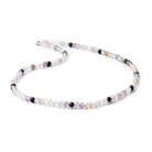 4mm Multi Gemstone Faceted Round Beads 16 inch 112 pieces - Beadsofcambay.com