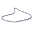 4mm Mystic Grey Moonstone Faceted Rondelle Beads 16 inch 133 pieces - Beadsofcambay.com