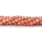 4mm Sunstone Plain Round Beads 16 inch 100 pieces - Beadsofcambay.com