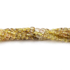 4x3-5x3.5mm Yellow Tourmaline Plain Oval Beads 16 inch 86 pieces AA - Beadsofcambay.com