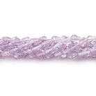 4x3-5x4mm Pink Amethyst Straight Drilled Tear Drop Beads 15 inch 68 pieces - Beadsofcambay.com