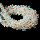 4x3-7x5mm Ethiopian Opal Plain Pears 8 inch 75 beads - Beadsofcambay.com