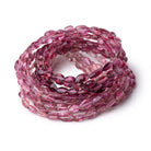 4x3-7x5mm Rubellite Tourmaline Faceted Marquise Beads 16.5 inch 58 pieces AA - BeadsofCambay.com