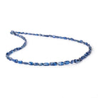 4x3.5-6x4mm Kyanite Faceted Oval Nuggets 17.75 inch 70 Beads - Beadsofcambay.com