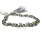 4x3mm Color Change Sapphire Tear Drop Briolette 8.5 inch 130 pieces - Beadsofcambay.com