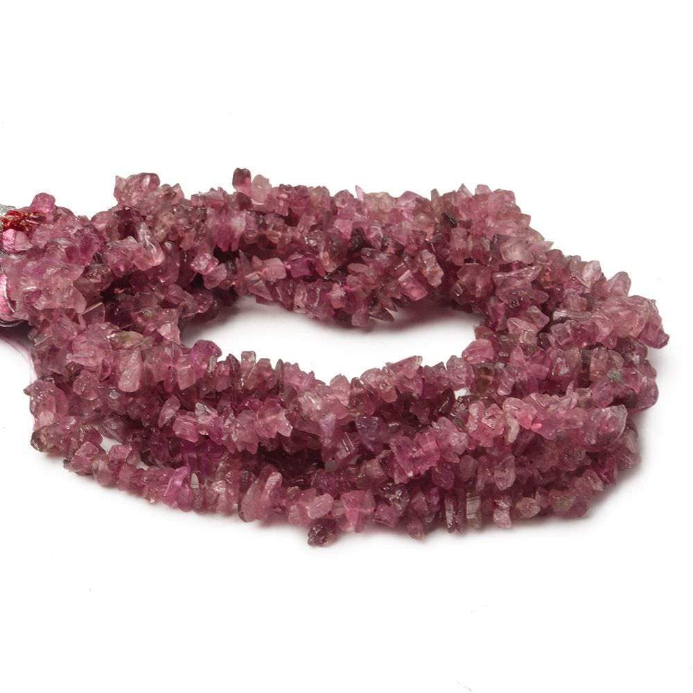 4x3mm Pink Tourmaline Beads Plain Nugget Chips 100 pcs - Beadsofcambay.com