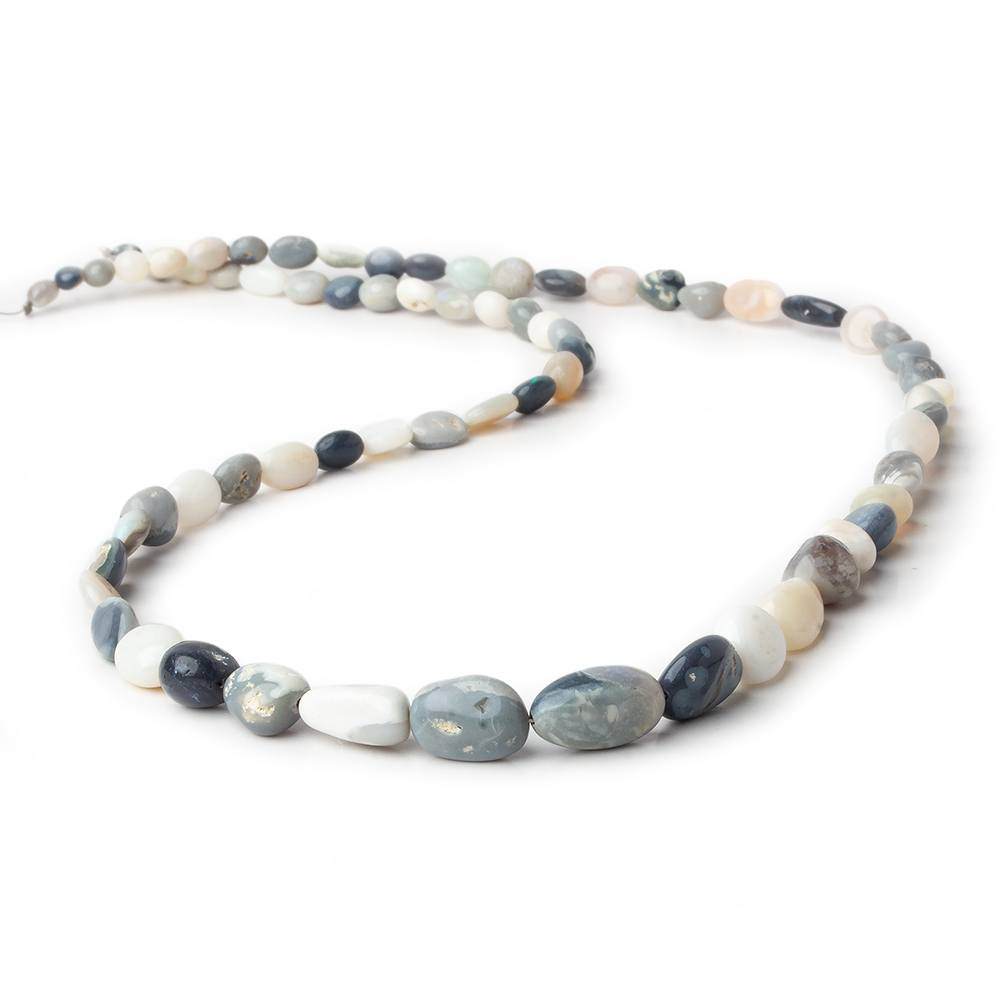 4x4-10x6mm Australian Opal plain nugget beads 18 inch 73 pieces - Beadsofcambay.com