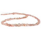 4x4-8x7mm Sunstone Plain Nugget Beads 17 inch 70 pieces - Beadsofcambay.com