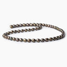 4x6mm Bronze Freshwater Pearl Straight Drill Oval 66 pieces - Beadsofcambay.com