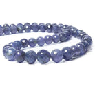5-10mm Tanzanite faceted round Beads 16 inch 68 pieces - Beadsofcambay.com