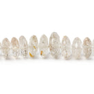5-11.5mm Precious Topaz Faceted Rondelle Beads 16 inch 125 beads AA Grade - Beadsofcambay.com