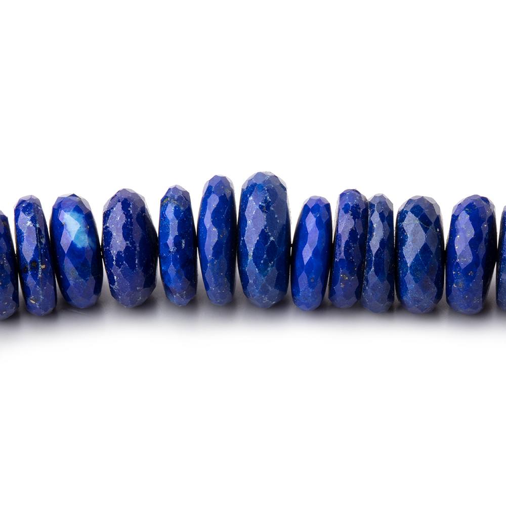 5-11mm Lapis Lazuli Faceted heshi beads 19 inch 158 pieces - Beadsofcambay.com