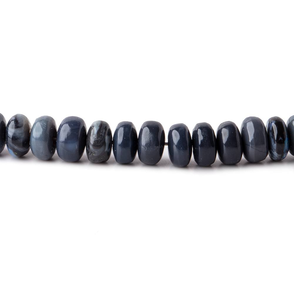 5-5.5mm Australian Opal Plain Rondelle Beads 16 inch 145 pieces AA - Beadsofcambay.com