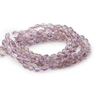 5-6mm Amethyst Straight Drilled Faceted Tear Drop Beads 15.5 inch 60 pieces - Beadsofcambay.com
