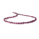 5-6mm Malaia Garnet Plain Oval Beads 16 inch 72 pieces AA - Beadsofcambay.com
