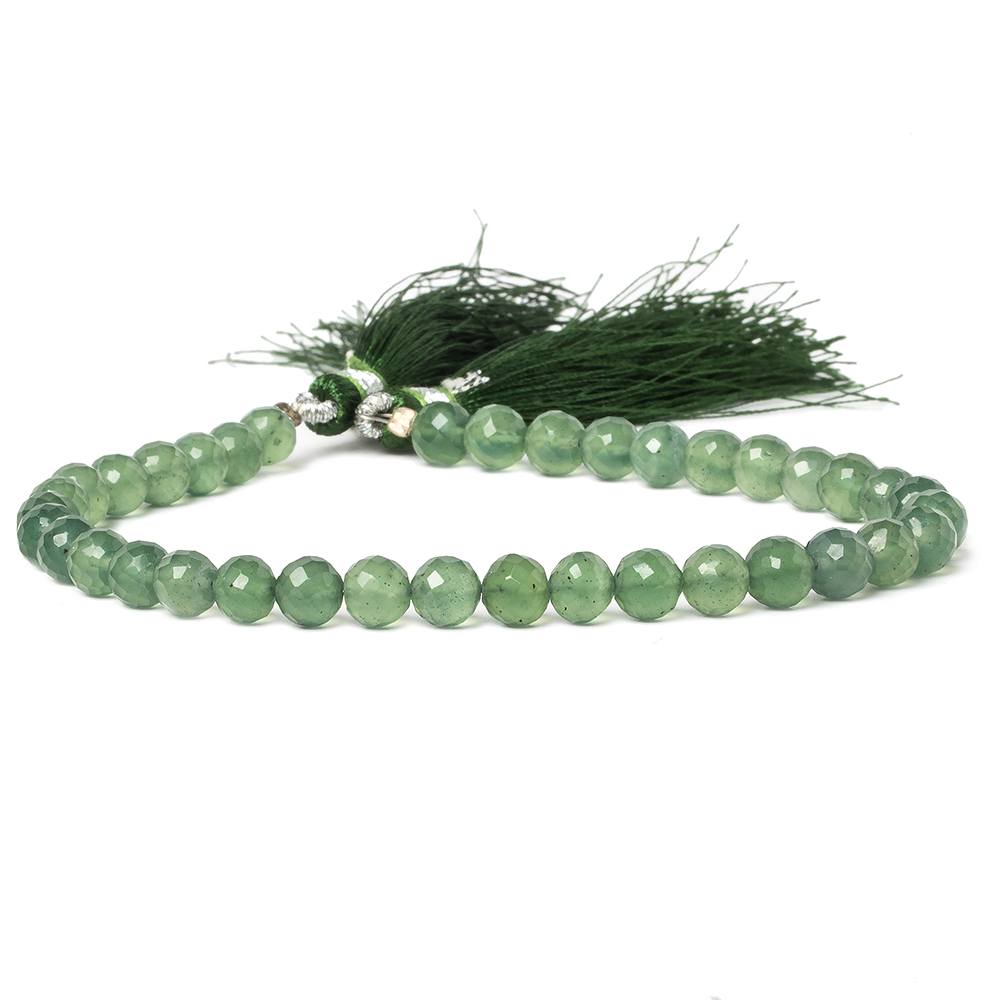 5-6mm Serpentine Beads Faceted Round 8.25 inch 36 pieces - Beadsofcambay.com