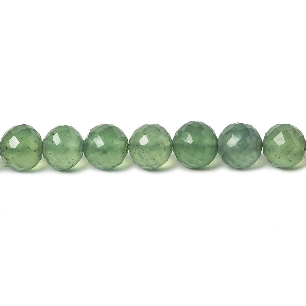 5-6mm Serpentine Beads Faceted Round 8.25 inch 36 pieces - Beadsofcambay.com