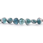 5-7mm Bi-Color Indicolite Tourmaline Straight Drilled Faceted Hearts 16 inch 72 Beads - Beadsofcambay.com