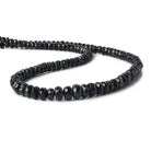 5-7mm Chrome Tourmaline Faceted Rondelle 14 inch 122 pieces - Beadsofcambay.com