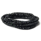 5-7mm Chrome Tourmaline Faceted Rondelle 14 inch 122 pieces - Beadsofcambay.com