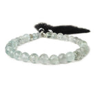 5-7mm Moss Aquamarine Faceted Round 8.25 inch 33 pcs A - Beadsofcambay.com