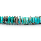 5-7mm Sleeping Beauty Turquoise Faceted Heshi Beads 16 inch 205 pieces AA - Beadsofcambay.com