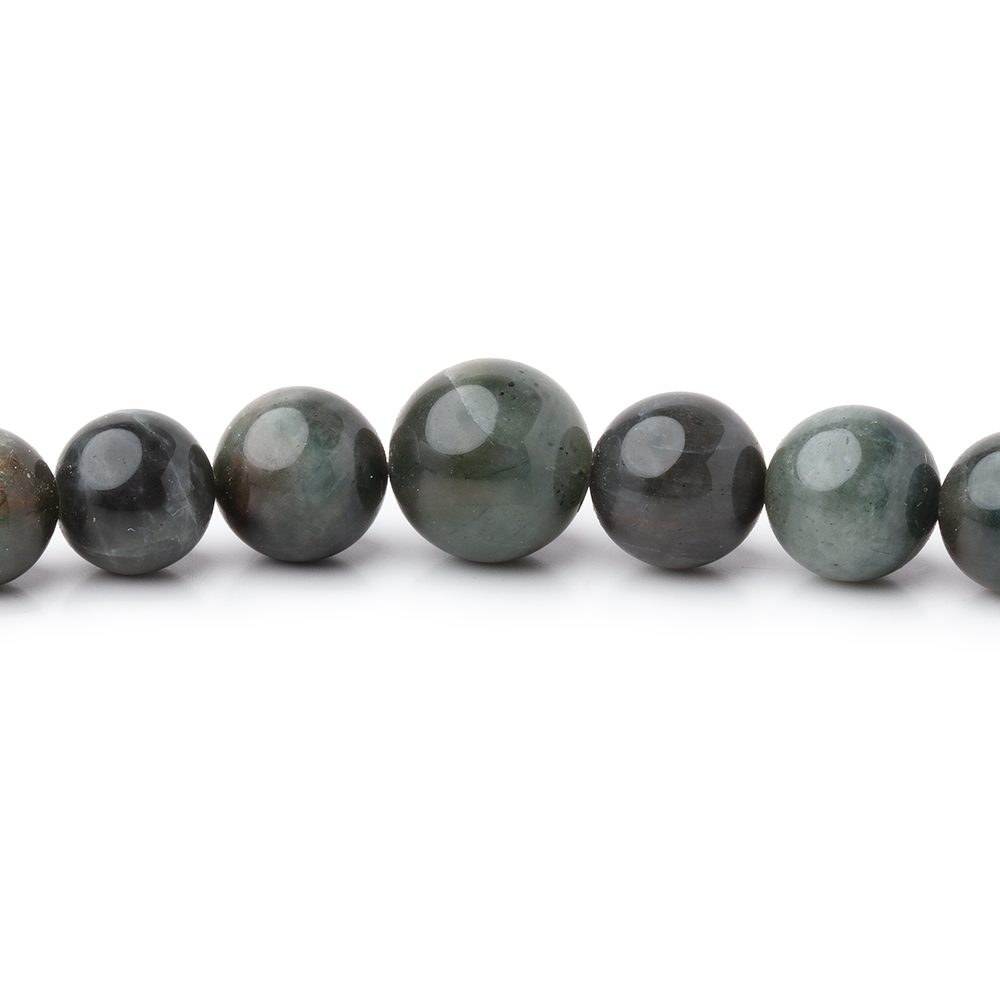 5-8.5mm Cat's Eye Quartz Plain Round Beads 18 inch 75 pieces - Beadsofcambay.com