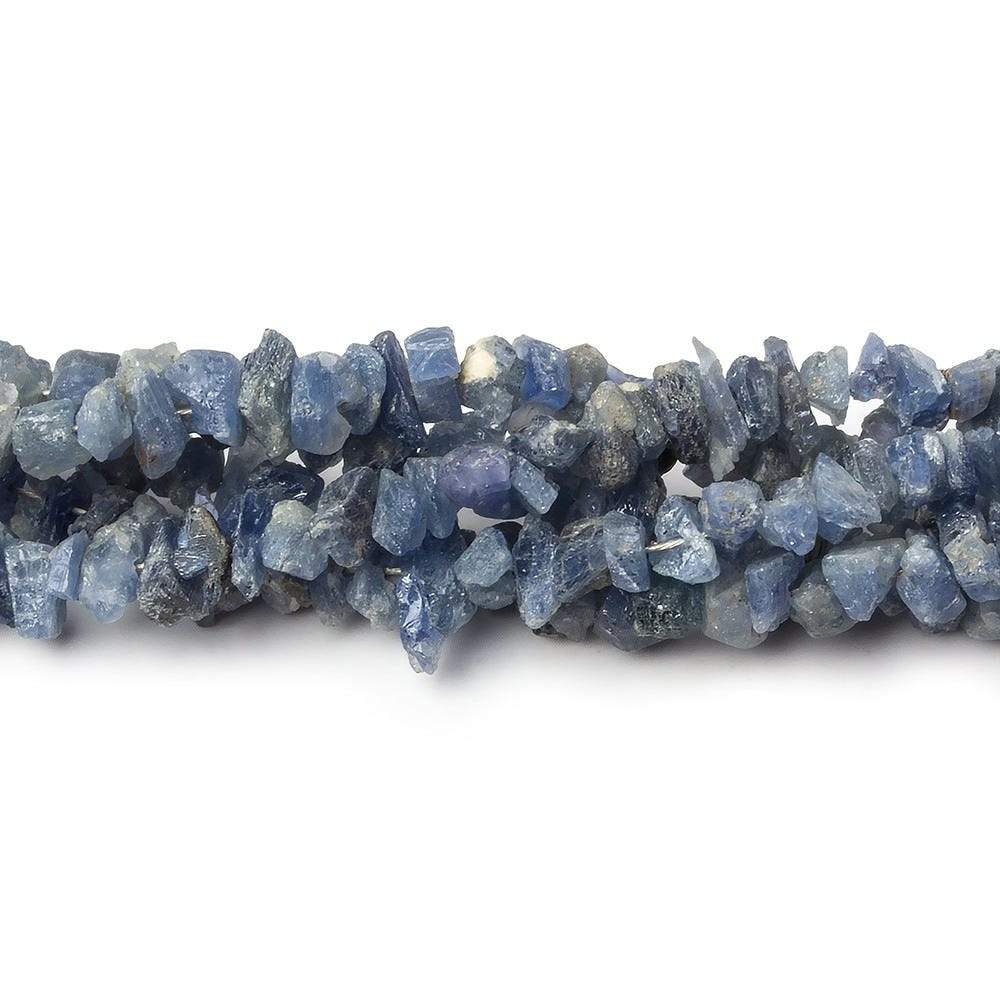 5-8mm Blue Sapphire Crystal Chip Beads 14.5 inch 148 pieces - Beadsofcambay.com