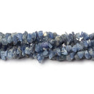 5-8mm Blue Sapphire Crystal Chip Beads 14.5 inch 148 pieces - Beadsofcambay.com