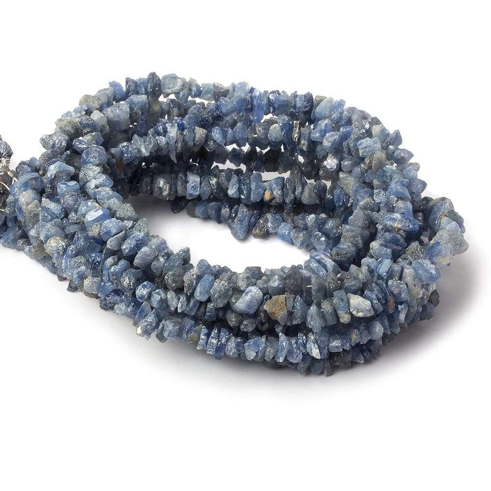 5-8mm Blue Sapphire Crystal Chip Beads 14.5 inch 148 pieces - Beadsofcambay.com