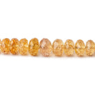 5-8mm Imperial Topaz faceted rondelle beads 18 inch 126 pieces AA - Beadsofcambay.com