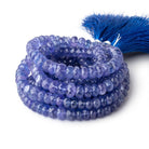 5-8mm Tansanite Faceted Rondelle Beads 16 inch 108 pieces A - Beadsofcambay.com
