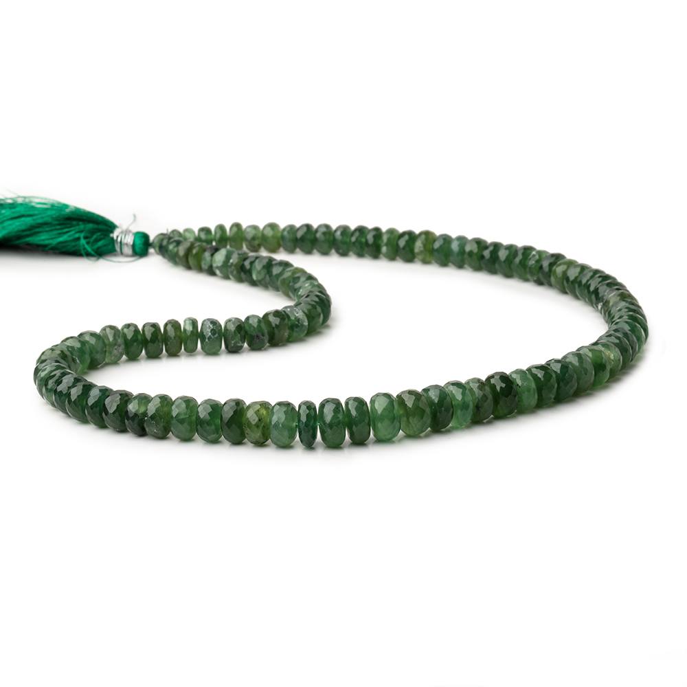 5-9mm Serpentine Faceted Rondelle Beads 16 inch 93 pieces - Beadsofcambay.com