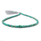 5-9mm Sleeping Beauty Turquoise Faceted Heshi Beads 16 inch 240 pieces AA - Beadsofcambay.com